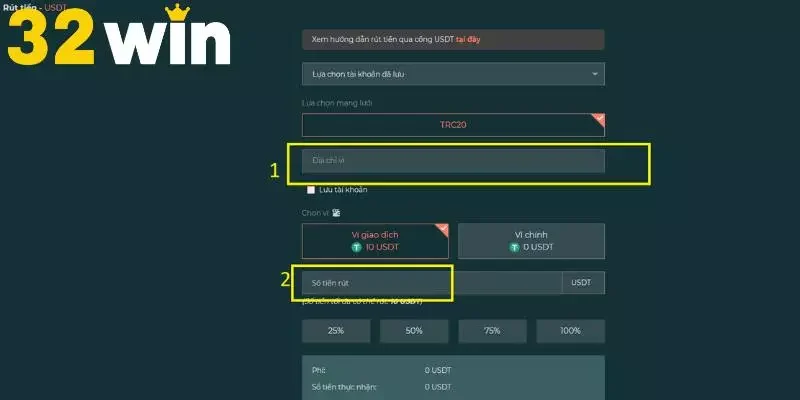 Cập nhật quy trình rút tiền bằng USDT chính xác nhất cho newbie