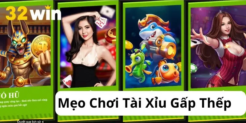 Đánh Sicbo bằng chiến thuật gấp thếp