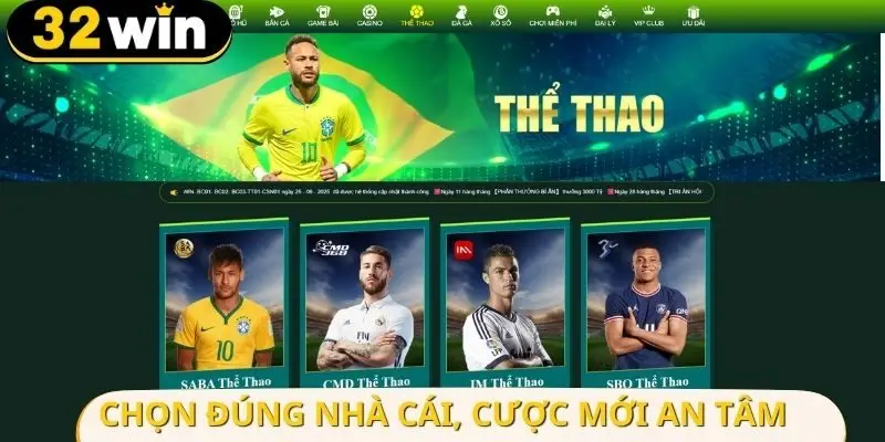 Ưu tiên nhà cái uy tín để đảm bảo kèo rõ ràng, trả thưởng minh bạch